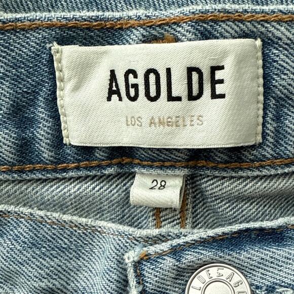 AGOLDE 90's Mid Rise Loose Fit Jean Snapshot Size 28 - Picture 7 of 10